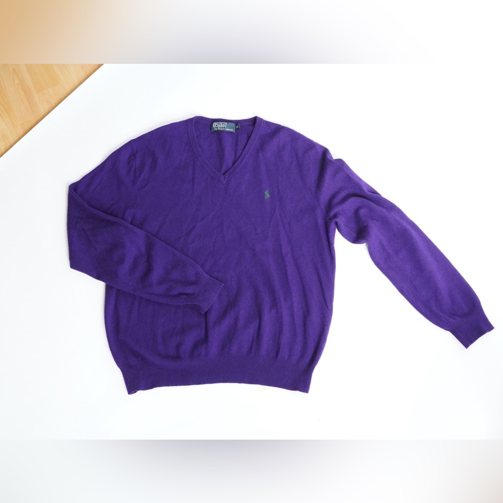 Ralph Lauren Deep Purple Sweater